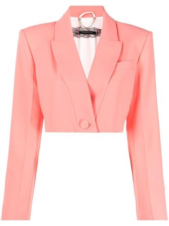 Patrizia Pepe Blazer met puntige revers - Roze