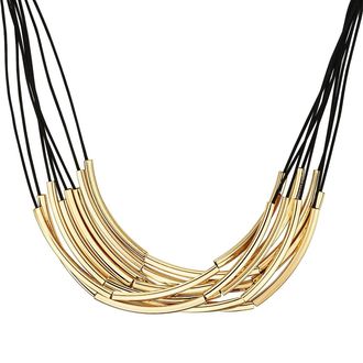 Lulu & Jane Womens Female Fashion jewelry necklace Metal (Alloy) - Gold - One Size