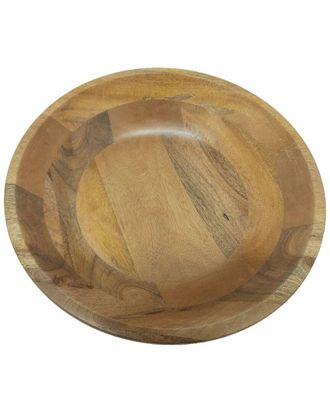 Sagebrook Home 12In Round Bowl With Beads