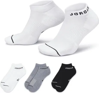 Nike Jordan Everyday No-Show Socks (3 Pairs) in Multicolor | DX9656-911