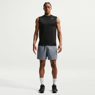 Nike Mens Form Dri-FIT 7 Unlined Versatile Shorts in Grey | DV9857-084