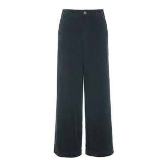 Bitte Kai Rand Wide Trousers, female, Black, S, Wide Leg Velvet Trousers Pirate Black