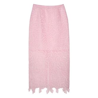 Cecilie Bahnsen Pencil Skirt - female - Cecilie Bahnsen - Midi Skirts - Pink - 2XS - Skirts