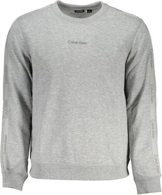 Calvin Klein Sweatshirts - Heren - Sweatshirts - Grijs - XL - Polyester - Hoodies & sweatvesten