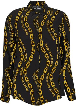 Versace Jeans Couture Overhemden - Dames - Overhemden - Zwart - 3XS - Overhemden
