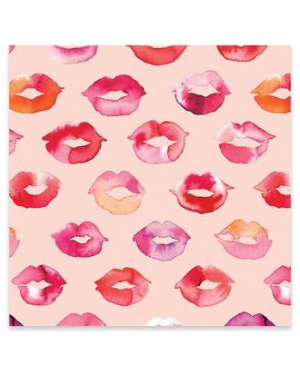 iCanvas Icanvas Sweet Pink Lips Print On Acrylic Glass By Ninola Design