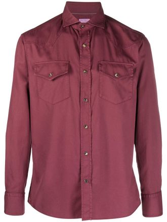 Brunello Cucinelli Camicia - Viola