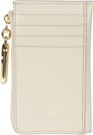 Marc Jacobs Top Zip Multi Portemonnee - Dames - Portefeuilles - Grijs - ONE Size - Leer - Accessoires