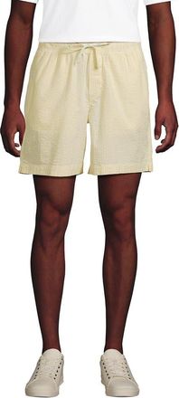 Lands End 7 Deck Short in Sweet Butter Stripes at Nordstrom, Size Xx-Large X 7