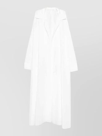 Norma Kamali oversized long sleeve shirt dress