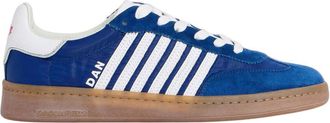 Dsquared2 Blue Round-toe Sneakers