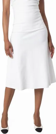 Ferragamo Womens A-Line Midi Skirt, Size X-Large