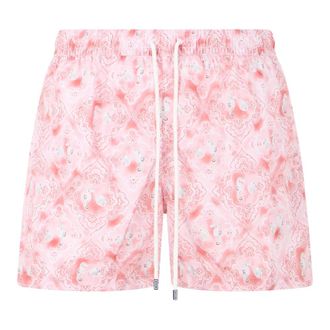 Fedeli Beachwear, male, Pink, Size: M Madeira Swim Shorts