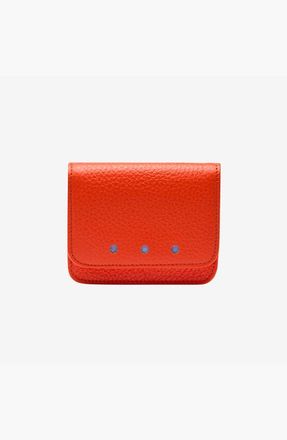 Tusk Ascot Flapover Card Case in Orange at Nordstrom