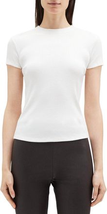 Theory Ribbed Tiny T-Shirt