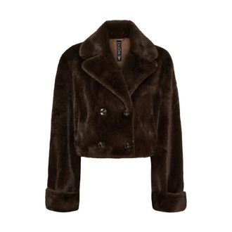 Notyz Giacca Nonice - - Jackets - Donna - Marrone - XS