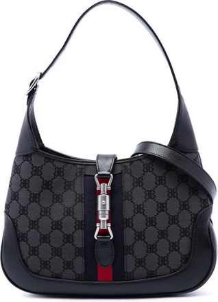 Balenciaga Pre-owned Balenciaga Gucci The Hacker Project Small BB Canvas Web Jackie 1961 Crossbody Ladies J41OX9MHXIAIFI6O