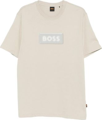 HUGO BOSS Logo-print Crew-neck T-shirt