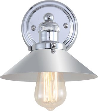 Jonathan Y Designs July Metal Shade Sconce in Chrome at Nordstrom