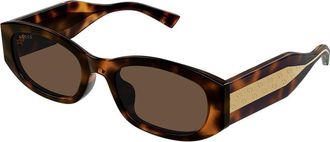 Gucci GG2068SA Asian Fit 002 Womens Sunglasses Size 55