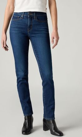 Levi's R&ouml;hrenjeans LEVIS 312 SHAPING SLIM, Damen, Gr. 27, L&auml;nge 34, double doozy, Denim/Jeans, Obermaterial: 80% Baumwolle, 19% Polyester, 1% Elasthan, slim 