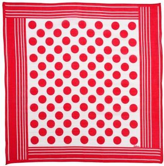 Echo Polka Dot Bandana in Red at Nordstrom