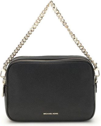 Michael Kors Zwarte Kalfsleer Bos Taurus Schoudertas