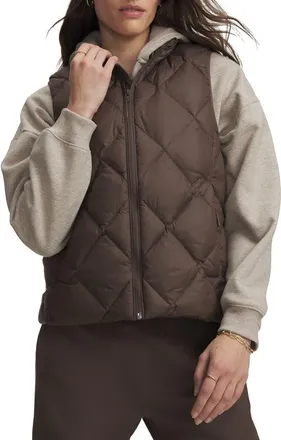 Under Armour Legend Quilted Down Vest in 200 Peppercorn at Nordstrom, Size X-Small