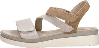 Tamaris Schoenen, Dames, Beige, 39 EU, Comfort Sandalen Plat