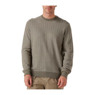 HUGO BOSS Heren, Truien, Groen, Maat: 2XL Katoen