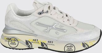 Premiata Sneakers Moerund in pelle, suede e mesh con logo applicato