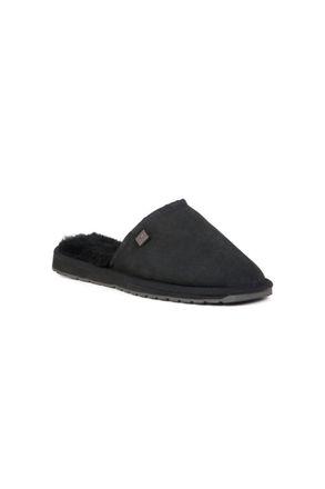 Emu Mens Platinum Yamba Scuff Slipper In Black
