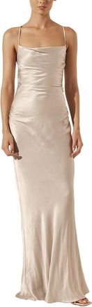 Shona Joy La Lune Lace Back Maxi Dress