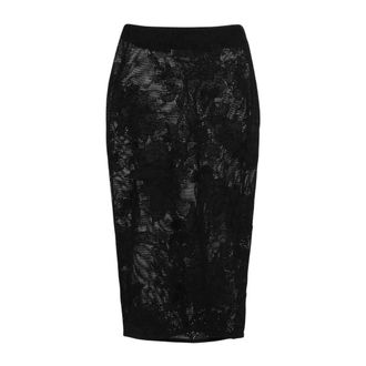 Blumarine Dames, Rokken, Zwart, Maat: M
