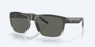 Costa Mens Paunch Xl Polarized Sunglasses In Fog Gray/ Gray
