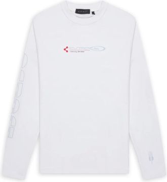 Aspact Vogayer LS Tee - Heren - Tops - Wit - Maat: S