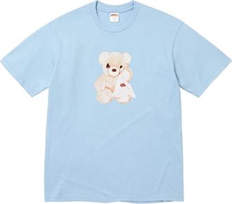SUPREME Bear T-Shirt Powder Blue SS25T62-POWDER-BLUE