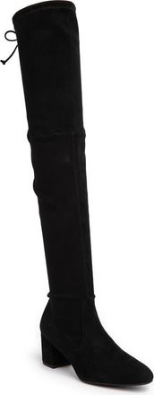 Stuart Weitzman Genna Suede Over-the-Knee Boot in Black at Nordstrom Rack, Size 11.5