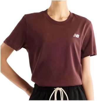 New Balance Sport Essentials Jersey T-Shirt T-Shirt f&uuml;r Damen | rot