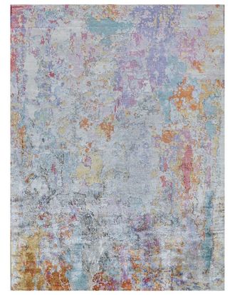 Exquisite Rugs Floor Art Bamboo Silk Area Rug