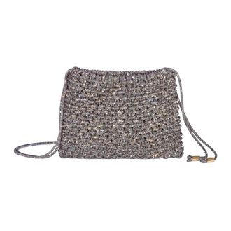 Hibourama Bags Clutches, female, Gray, Size: ONE SIZE Penelope Medium