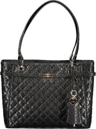 Guess Idra Noel Tote - Dames - Shoppers - Zwart - ONE Size - Tassen