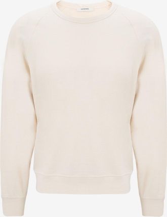 Christophe Lemaire Rundhals-Sweatshirt aus Baumwolle und Wolle