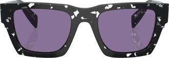 Prada Stijlvolle zonnebrillencollectie - Heren - Zonnebrillen - Zwart - 50 MM - Accessoires