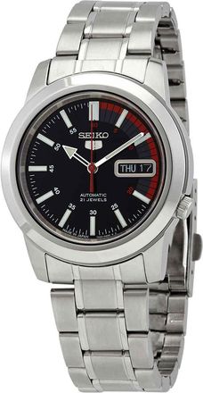 Seiko Series 5 Automatic Black Dial Mens Watch SNKK31J1