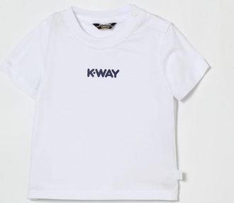K-Way T-shirt in cotone con logo K-way