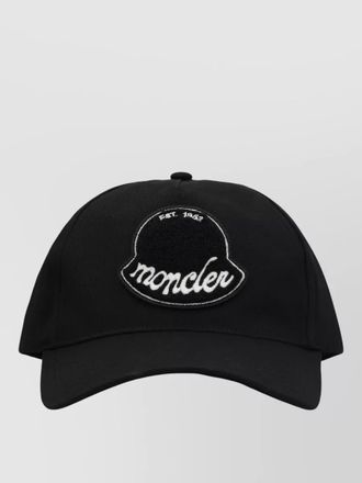 Moncler logo baseball cap casual sporty style