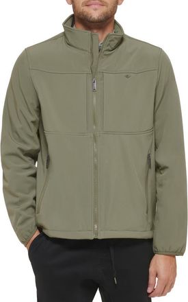 Dockers Water Resistant Soft Shell Jacket in Sage at Nordstrom Rack, Size Xx-Large