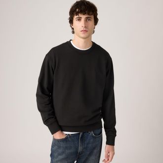 Levi's Original Housemark Crewneck Sweatshirt - Mens - 2XL - Black
