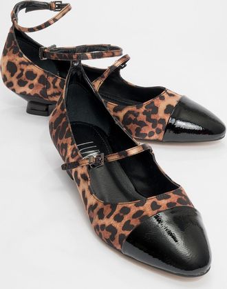 Prologue Uster Lage Hak Mary Jane Pump (Dames)